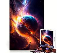 Rompecabezas El Nacimiento de un Planeta para Adolescentes, 1000 Piezas Piensa con lógica, escapa tranquilamente, Cierre sin Costuras, Regalo navideño (38x52cm)