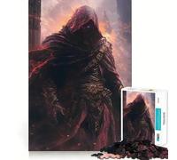 Rompecabezas El Nigromante de la Puerta Negra para Adultos, 1000 Piezas, Juguete Que desafía la Mente, diversión silenciosa, Corte preciso, decoración de Pared 38x52cm