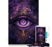 Rompecabezas El Ojo Que Todo lo Ve, 1000 Piezas para Adultos, para estimular la Memoria, Momentos de Calidez, ensamblaje de imágenes, Obra de Arte 38x26cm