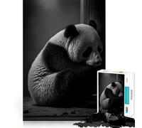 Rompecabezas El Panda Triste está Esperando de 1000 Piezas para Adultos Ayuda a Mejorar la Memoria y Alivia la ansiedad Diseño artístico para armar Regalo Ideal (38x52cm)