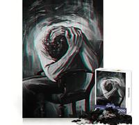 Rompecabezas El Peso de la Tristeza para Adolescentes, 1000 Piezas, Capacidad de concentración, Ocio Relajado, encajen Bien, (50x75cm)