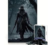 Rompecabezas El Pistolero Sin Rostro de 1000 Piezas para Adultos Juguete Inteligente para Jugar en Interiores Corte preciso Un Regalo Encantador 50x75cm