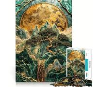 Rompecabezas El Reino del Monarca de la Montaña para Adolescentes, 1000 Piezas, lógica Fina, Juguete Suave, Relajante, Bordes limpios, Regalo Premium (38x52cm)