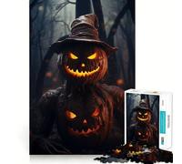 Rompecabezas El Señor Calabaza de 1000 Piezas para Adolescentes Juego de ingenio Momentos de Paz 38x26cm