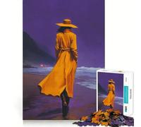 Rompecabezas El susurro de la Marea para Adultos 1000 Piezas Entrenamiento Mental Piezas sin Rebabas Corte Limpio Actividad para Compartir en Familia (50x75cm)