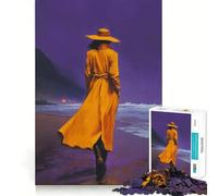 Rompecabezas El susurro de la Marea para Adultos 1000 Piezas Juego de Memoria Cerebral Corte Fino Acabado Premium una Forma entretenida de Pasar el Tiempo Libre (38x26cm)