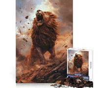 Rompecabezas El Titán Rugiente para Adolescentes, 1000 Piezas, Juguete para ejercitar la Mente, fácil y Divertido de armar, Regalo Ideal 38x52cm