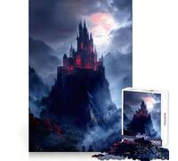 Rompecabezas El Trono de la Noche Eterna, 1000 Piezas para Adultos, para estimular la Memoria, para Pasar un Buen rato, para armar una Obra de Arte 50x75cm