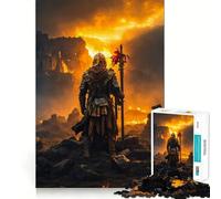 Rompecabezas El Último Centinela para Adultos, 1000 Piezas Fortalece la Memoria y Alivia el estrés Obra de Arte Bordes Finos 38x26cm