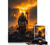 Rompecabezas El Último Centinela para Adultos, 1000 Piezas Fortalece la Memoria y Alivia el estrés Obra de Arte Bordes Finos 38x26cm