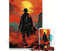 Rompecabezas El Vagabundo Solitario para Adolescentes, 1000 Piezas, Juguete Inteligente, Juego Relajante, Corte Suave, Regalo Increíble 38x52cm
