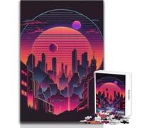 Rompecabezas eléctrico de Paisaje Urbano de 1000 Piezas para Adolescentes, Juego Educativo para el Desarrollo de Habilidades, Momentos Especiales, tamaño 38x26cm