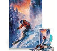 Rompecabezas Emocionante Descenso de 1000 Piezas para Adultos Juguete Inteligente para Jugar en Interiores Corte preciso Un Regalo Encantador 50x75cm