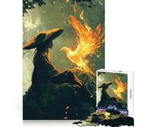 Rompecabezas Encuentro Ardiente para Adultos, 1000 Piezas, Juguete Que desafía la Mente, Pieza de colección de Arte de Corte nítido 38x52cm