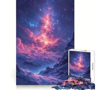 Rompecabezas Entre Las Estrellas de 1000 Piezas para Adolescentes Desarrolla Tus Habilidades y Disfruta de tu Tiempo Libre Bordes nítidos Regalo Ideal para Las Fiestas (50x75cm)