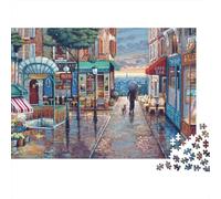 Rompecabezas Escena callejera 1000 Piezas Adultos Educativo de Papel Grueso decoración Pared Anti-estrés 52x38cm/1000pcs