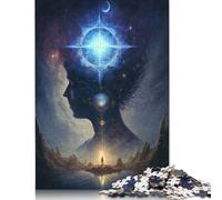Rompecabezas Esotérico Zen Universe V10 de 1000 Piezas para Adultos y Rompecabezas de Papel, Juego Educativo Familiar de 38 x 26 cm (1000 Piezas)