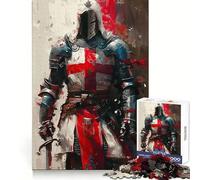 Rompecabezas Espiritual Blanco y Rojo para Adultos, 1000 Piezas, Juego Inteligente, patrón para aliviar el estrés, Regalo conmovedor 38x52cm