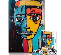 Rompecabezas Estilo Basquiat para Adolescentes, desafío de Inteligencia Cerebral, Juguetes adictivos, Regalo de cumpleaños, Regalos, Arte de Pared, 38x26cm
