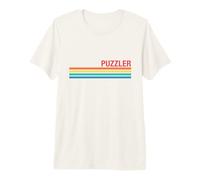 Rompecabezas Estilo Retro Camiseta Premium