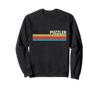 Rompecabezas Estilo Retro Sudadera