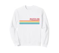 Rompecabezas Estilo Retro Sudadera