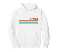 Rompecabezas Estilo Retro Sudadera con Capucha