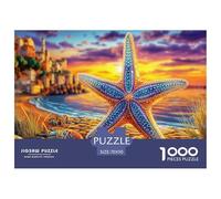 Rompecabezas Estrella de mar 1000 Piezas para Adultos Y Familias - Puzzle DIY, Desafío Satisfactorio 70x50cm/1000pcs