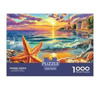 Rompecabezas Estrella de mar 1000 Piezas Puzzle para Adultos Y Niños - Juego Didáctico,Divertida Actividad para Toda La Familia 70x50cm/1000pcs