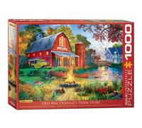 Rompecabezas EuroGraphics Campfire by The Barn de Dominic Davison de 1000 piezas