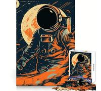Rompecabezas Explorador del Universo de 1000 Piezas para Adultos Diversión Intelectual, pasatiempo Relajante Corte preciso Regalo Ideal para Las Fiestas (38x52cm)
