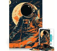 Rompecabezas Explorador del Universo para Adolescentes,1000 Piezas,Divertido Juego de Memoria,Superficie Lisa y Sin Rebabas,Regalo de Cumpleaños,Juguete para Estimular la Ingenia (50x75cm)