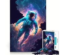Rompecabezas Explosión de Neón de 1000 Piezas para Adolescentes Rompecabezas Mental Ocio Diversión Arte Ensamblaje Arte Coleccionable (38x52cm)