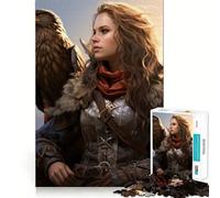 Rompecabezas Falconer de 1000 Piezas para Adultos, Juguete de ingenio, diversión en Interiores, Arte de Bordes preciso, Coleccionable 38x26cm