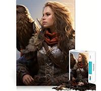 Rompecabezas Falconer de 1000 Piezas para Adultos, Juguete de ingenio, diversión en Interiores, Arte de Bordes preciso, Coleccionable 38x52cm