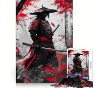 Rompecabezas Fantasma Rojo de 1000 Piezas para Adultos y Adolescentes Juguete de Habilidad, Relajante y Divertido Bordes Ajustados Regalo Ideal para Festivales (38x26cm)