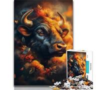 Rompecabezas Fantasy Yak de 1000 Piezas para Adolescentes, un desafío difícil Que Alivia el estrés y Mejora el Amor en Pareja, 50x75cm