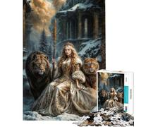 Rompecabezas Freya de 1000 Piezas para Juegos educativos Juguetes de desafío Juegos de ingenio decoración Perfecta Regalos para Hombres y Mujeres (tamaño 50x75cm)