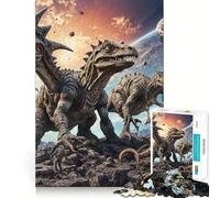 Rompecabezas Galaxia Alienígena Prehistórica de 1000 Piezas para Adolescentes Juguete de razonamiento y Habilidad Sin estrés Corte preciso Un Regalo Encantador 50x75cm