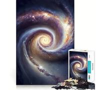 Rompecabezas Galaxia de Andrómeda para Adultos,1000 Piezas,Juego para estimular la Mente,Piezas de Ajuste preciso y sin Costuras,Actividad Relajante para Grupos en Interiores (50x75cm)