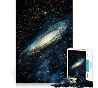 Rompecabezas Galaxia Espiral en el Espacio, 1000 Piezas para Adolescentes, Juguete de Pensamiento, Diversión Compartida, Bordes Precisos, Artículo de Deseo de Santa Claus 50x75cm