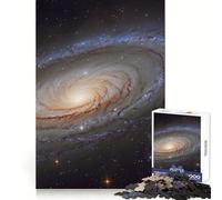 Rompecabezas Galaxia Espiral en el Espacio de 1000 Piezas para Adolescentes, Juego de Memoria para Interiores, Corte Fino, Selección de Deseos de Santa Claus 50x75cm