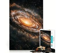 Rompecabezas Galaxia Espiral en el Espacio de 1000 Piezas para Adolescentes, Juguete para Desafíos Mentales, Actividad para el Hogar, Regalo Conmovedor y De Corte Claro 38x26cm