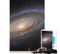 Rompecabezas Galaxia Espiral en el Espacio para Adolescentes, 1000 Piezas, Juguete de Lógica Fuerte, Antiestrés, Borde Transparente, Regalo Clásico 38x52cm