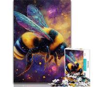 Rompecabezas Galaxy Bee de 1000 Piezas para Adultos, Ideal como regaloAyuda a ejercitar el cerebroJuguetes adictivos para Cultivar la pacienciaGran regalo38x26cm