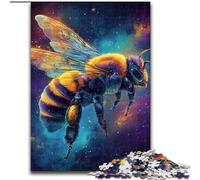 Rompecabezas Galaxy Bee de 1000 Piezas para Adultos y Adolescentes, a Partir de 14 años Decoración de Pared cumpleaños y Navidad (26x38cm)
