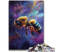 Rompecabezas Galaxy Bee de 1000 Piezas para Adultos y Adolescentes Ayuda a ejercitar el Cerebro Juguete adictivo para Cultivar la Paciencia Un Gran Regalo (50x75cm)