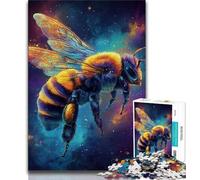 Rompecabezas Galaxy Bee para Adultos y Adolescentes, Juego desafiante y Educativo para Toda la Familia, Ideal para cumpleaños y Navidad, 38x26cm