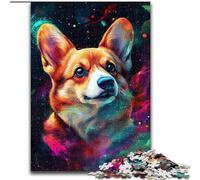Rompecabezas Galaxy Corgi de 1000 Piezas para Adultos, Juego desafiante, Juguetes, decoración de Pared, cumpleaños y Navidad (50x75cm)