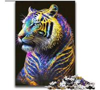 Rompecabezas Galaxy Fantasy Tiger de 2000 Piezas para Adultos y Adolescentes Juguetes educativos, Juegos antiestrés, cumpleaños (70x100cm)
